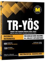 TR YÖS Matematik Tüm Konular Konu Anlatımlı - Metropol Yayınları
