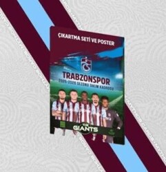Trabzonspor The Giants 2025-26 Sezonu Dev Poster ve Çıkartma - Topps