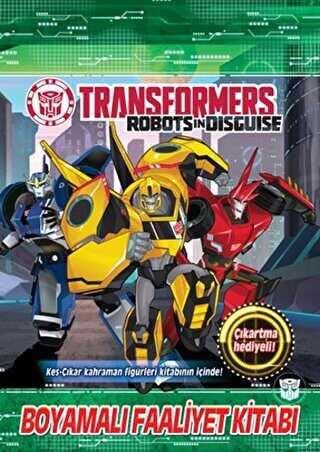 Transformers - Boyamalı Faaliyet Kitabı