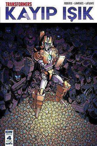 Transformers - Kayıp Işık Bölüm 4 Kapak A - Presstij Kitap