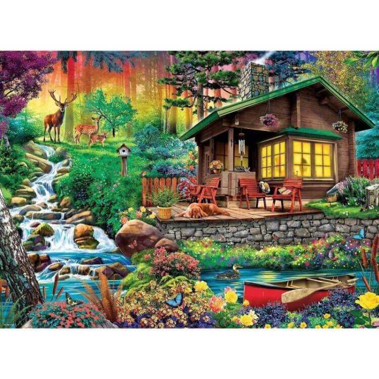 Trefl Puzzle 3000 Parça Cabin In The Woods