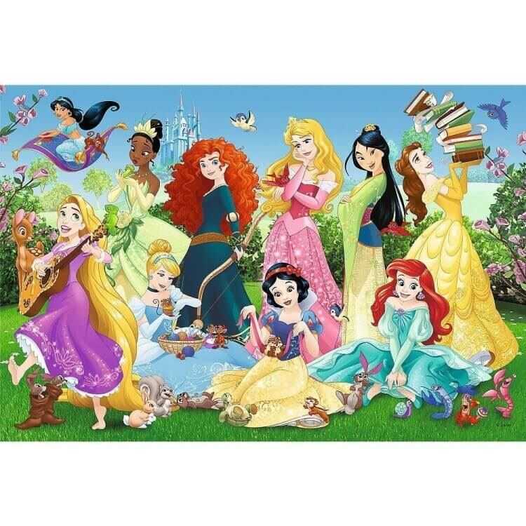 Trefl Puzzle Çocuk 100 Parça Charming Princesses