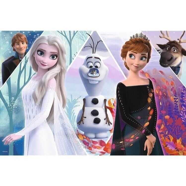Trefl Puzzle Çocuk 100 Parça Enchanted Land Disney Frozen 2