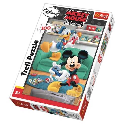 Trefl Puzzle Çocuk 100 Parça Mickey And Donald Disney