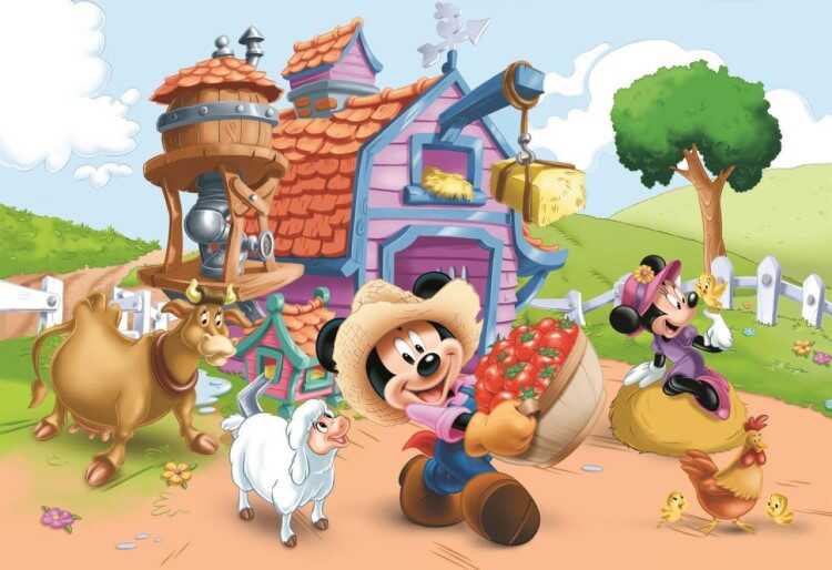 Trefl Puzzle Çocuk 160 Parça Mickey The Farmer