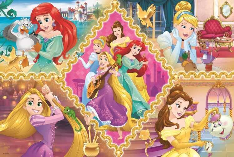 Trefl Puzzle Çocuk 160 Parça Princesses Adventures