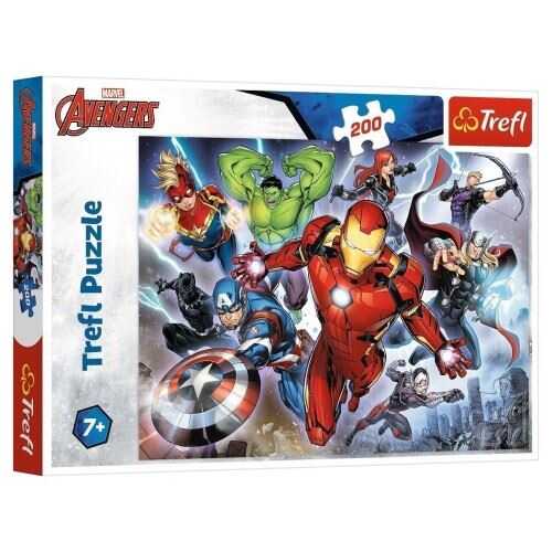 Trefl Puzzle Çocuk 200 Parça Mighty Avengers
