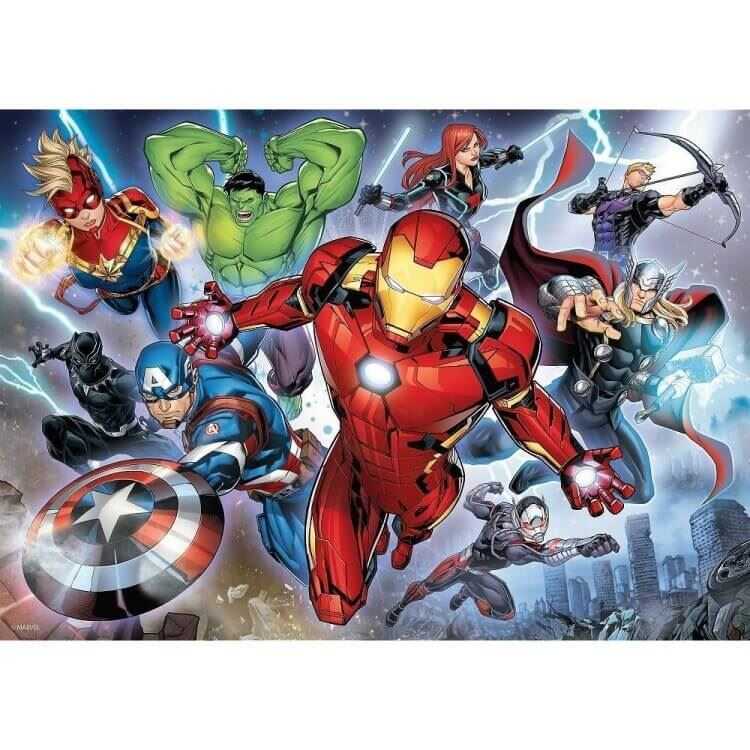 Trefl Puzzle Çocuk 200 Parça Mighty Avengers