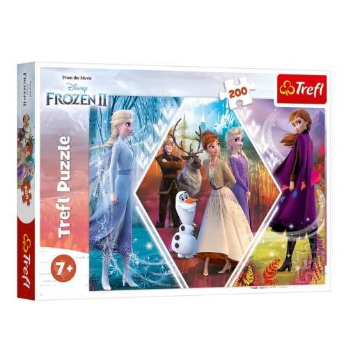 Trefl Puzzle Çocuk 200 Parça Sisters In Frozen II