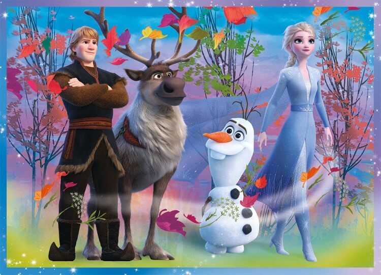 Trefl Puzzle Çocuk 207 Parça Frozen II Journey Into The Unknown 4lü