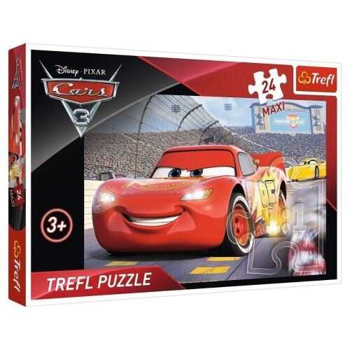 Trefl Puzzle Çocuk 24 Parça Cars Champ Maxi
