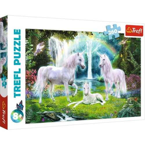Trefl Puzzle Çocuk 260 Parça Unicorns