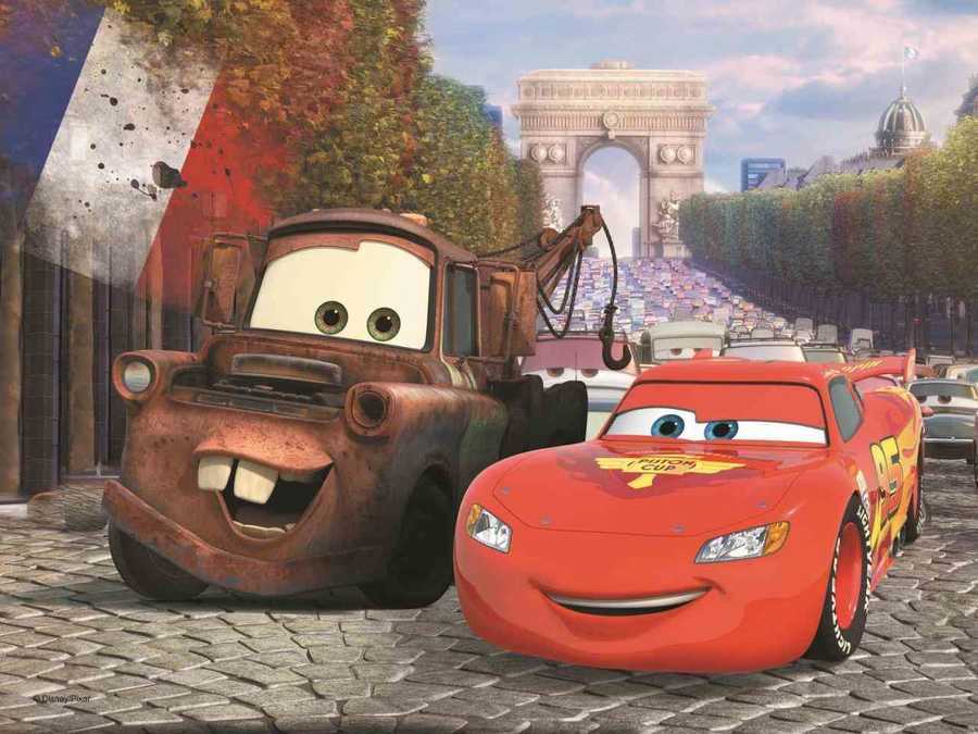 Trefl Puzzle Çocuk 30 Parça Cars 2 Mater And Lightening Disney