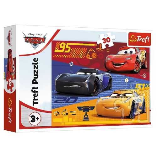Trefl Puzzle Çocuk 30 Parça Cars Before The Race