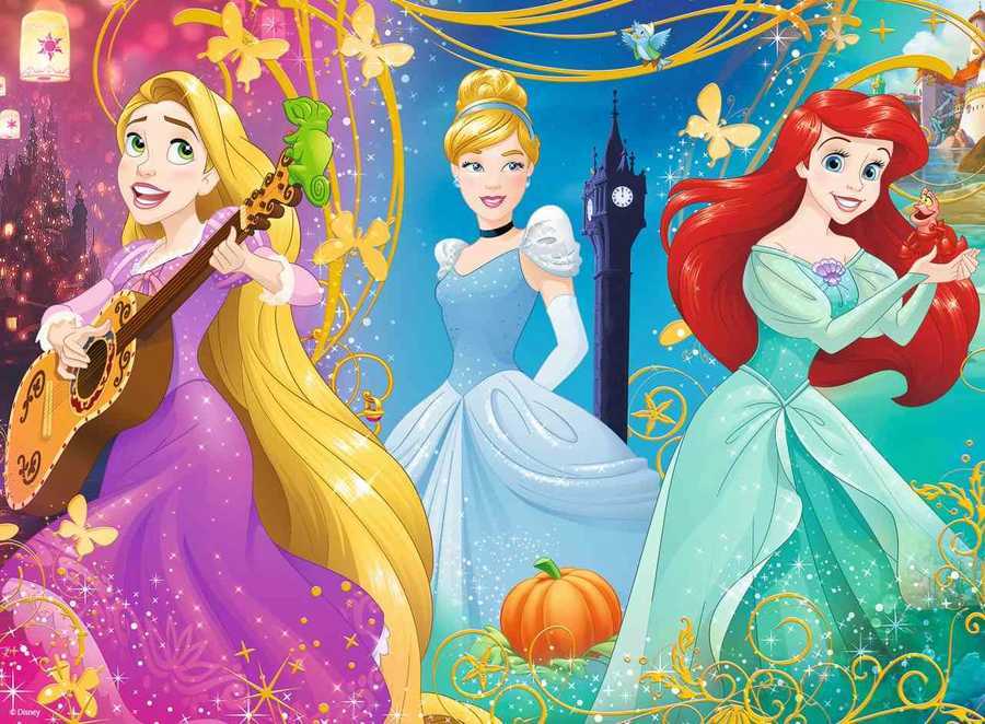 Trefl Puzzle Çocuk 30 Parça Enchanted Melody Disney