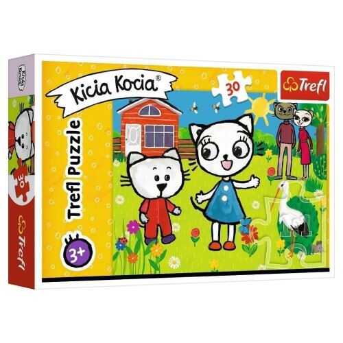 Trefl Puzzle Çocuk 30 Parça Kicia Kocia Kitty Cats Adventure