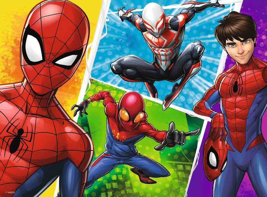 Trefl Puzzle Çocuk 30 Parça Spiderman and Miguel Disney Marvel Spid