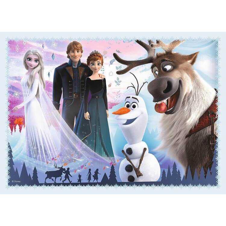 Trefl Puzzle Çocuk 4In1 Disney Frozen 2 Magic In The Forest