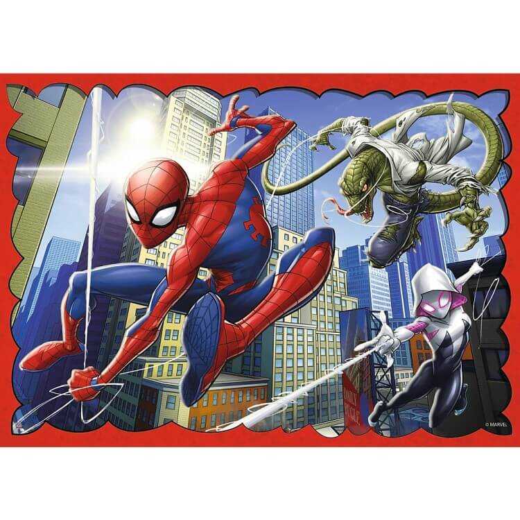 Trefl Puzzle Çocuk 4In1 Disney Marvel The Heroic Spider-Man