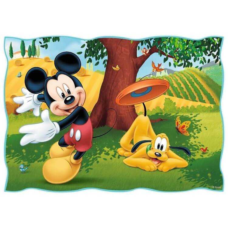 Trefl Puzzle Çocuk 4In1 Disney Mickey Mouse