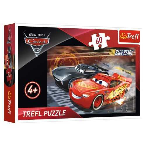 Trefl Puzzle Çocuk 60 Parça Cars 3 Race Disney