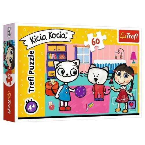 Trefl Puzzle Çocuk 60 Parça Kicia Kocia Kitty Cat With Friends