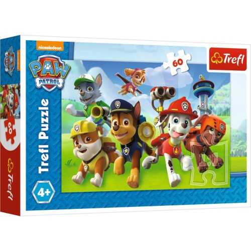 Trefl Puzzle Çocuk 60 Parça Paw Patrol Ready To Action