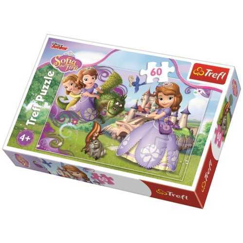 Trefl Puzzle Çocuk 60 Parça Princess Sofia Adventures Disney