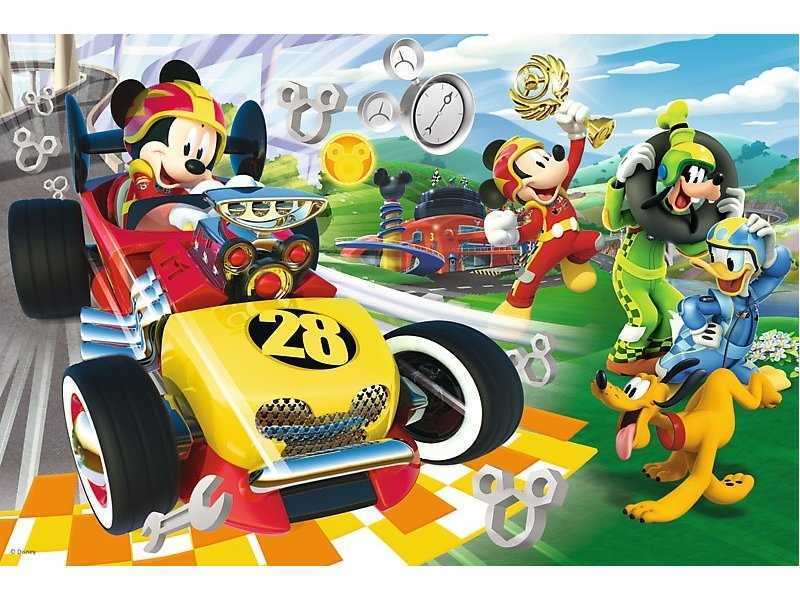 Trefl Puzzle Çocuk 60 Parça Rally with Friends Disney Mickey and th