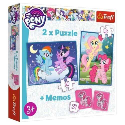 Trefl Puzzle Çocuk 78 Parça Yapboz My Little Pony Friendship Is Magic 1 Memory Oyun