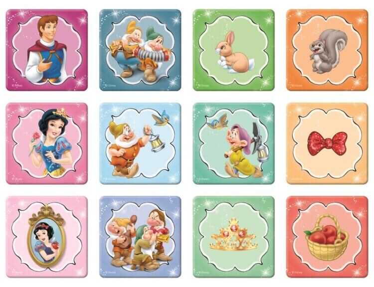 Trefl Puzzle Çocuk 78 Parça Yapboz Princess Snow White In Love 2li 1 Memory Oyun