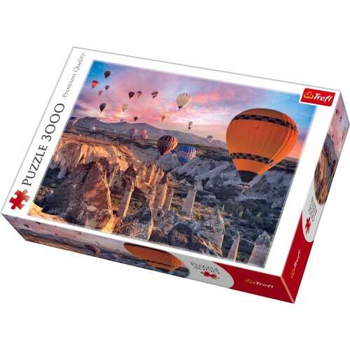 Trefl Puzzle 3000 Parça Kapadokya Üzerine Balonlar