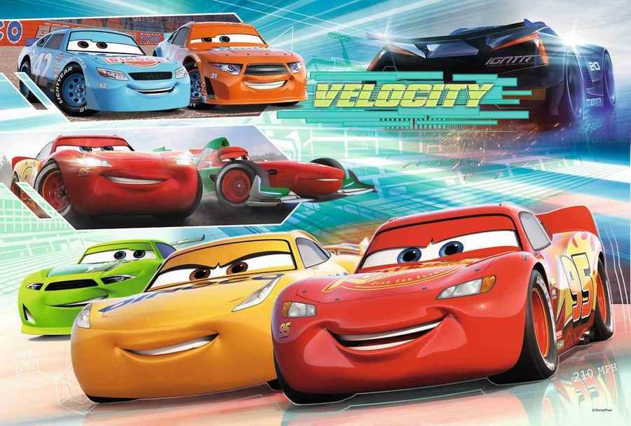Trefl Puzzle 100 Parça Dısney Cars Race Heroes