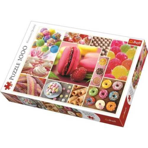 Trefl Puzzle 1000 Parça Candy Collage