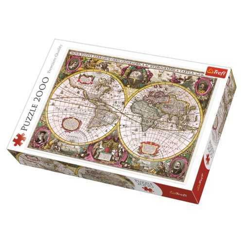 Trefl Puzzle 2000 Parça Map Of The Entire Eart