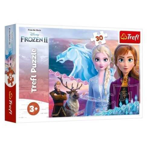 Trefl Puzzle 30 Parça  The Courage Of The Sisters Disney Frozen