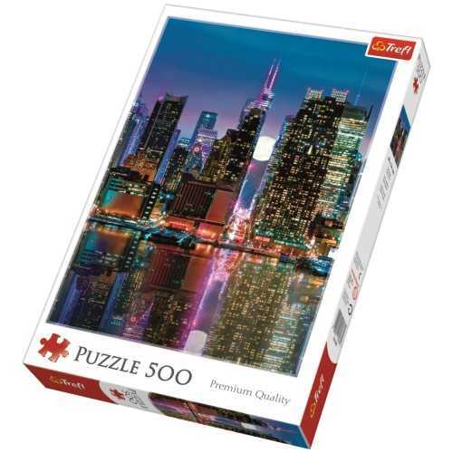 Trefl Puzzle 500 Parça Full Moon Over The Manhattan