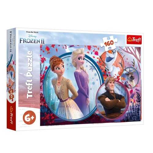 Trefl Puzzle Çocuk 160 Parça Disney Frozen II