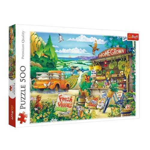 Trefl Puzzle 500 Parça Morning in the Countryside