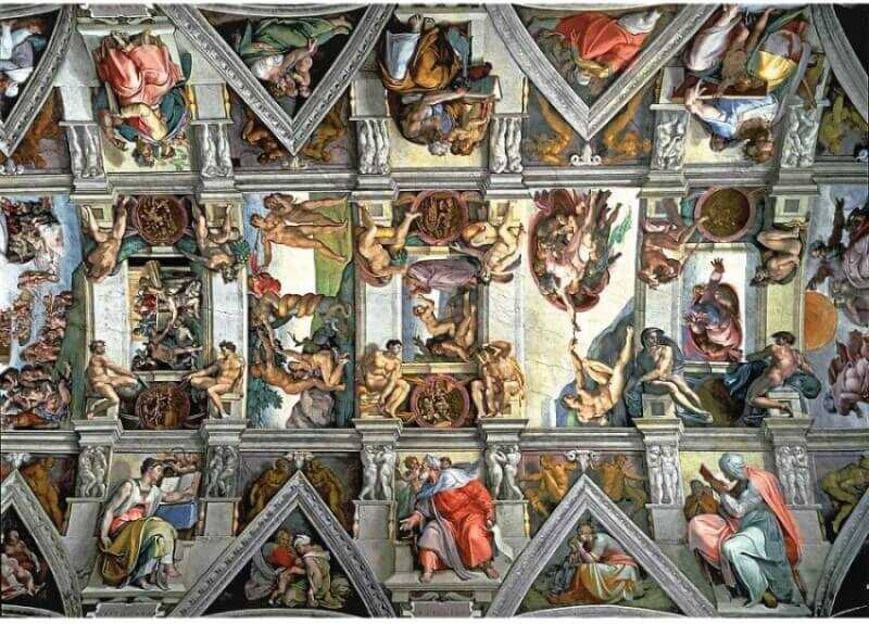 Trefl Puzzle 6000 Parça Sistine Chapel Ceiling