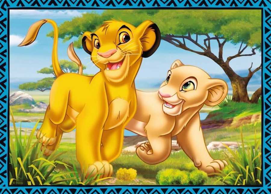 Trefl Puzzle Çocuk 207 Parça 4in1 The Lion King And The Friends Disney  