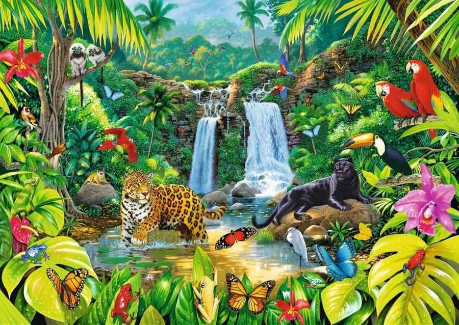 Trefl Puzzle 2000 Parça Tropical Forest
