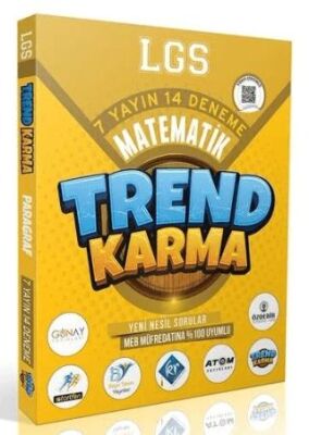 Trend Karma LGS Matematik 7 Yayın 14 Deneme Çözümlü - 1