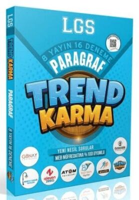 Trend Karma LGS Paragraf 8 Yayın 16 Deneme Çözümlü - 1