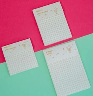 Trio 087 Yapışkanlı Not Kağıdı Kareli 87x126 - 1