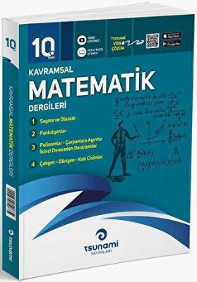Tsunami Yayınları 10. Sınıf Kavramsal Matematik Dergileri 4 Fasikül - 1
