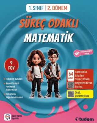 Tudem Yayınları 1. Sınıf 2. Dönem Süreç Odaklı Matematik - 1