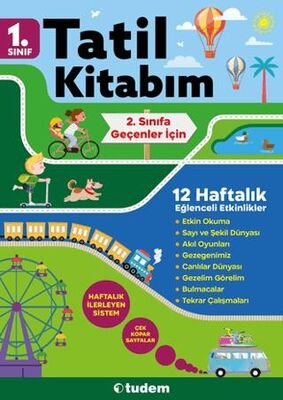 Tudem Yayınları 1. Sınıf Tatil Kitabım - 1