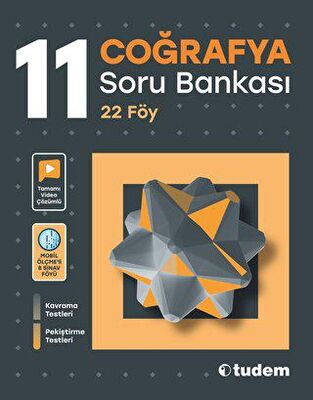 Tudem Yayınları - Bayilik 11. Sınıf Coğrafya Soru Bankası - 1