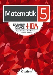 Tudem Yayınları - Bayilik 5. Sınıf Matematik Kazanım Odaklı HBA - Tudem Yayınları - Bayilik
